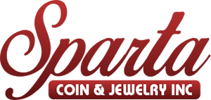 Logo, Sparta Coin & Jewelry